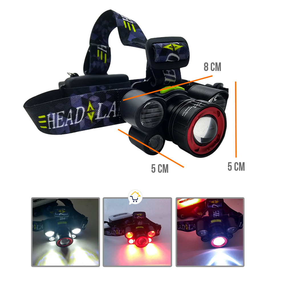 Miniatura 5 de Linterna Minera Recargable Luz AE-299